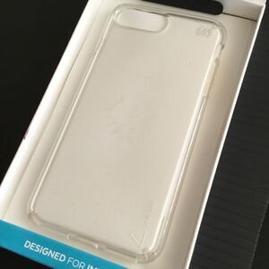 Speck Presidio Clear iPhone 7+ Case (G)